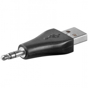 Adattatore usb "a" maschio - connettore 3,5mm. maschio