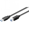 Cavo usb 3.0 connettori a-b 9 poli mt. 0,5