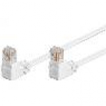 Cavo rete utp cat.5e connettori rj45 a 90 gradi mt 2