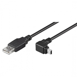 Cavo usb - mini usb 90 maschio mt 1,80