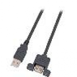 Cavo usb connettore a maschio/a femmina da pannello mt. 1