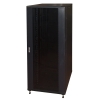 Armadio rack 19" 42u (a)2055, (l)800, (p)800 colore nero porta vetro con guidacavi laterale