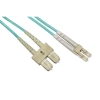 Cavo fibra ottica lc a sc multimode duplex om3 50/125 mt.3
