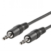 Cavo stereo jack 3.5 mm. prolunga scheda audio per cuffie/casse maschio/maschio mt.5