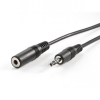 Cavo stereo jack 3.5 mm. prolunga scheda audio per cuffie/casse maschio/femmina mt. 10
