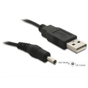 Cavo alimentazione usb connettore dc 3.5 x 1.35 mm. mt 1,50 delock