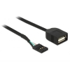Cavo adattatore usb 2.0 femmina - pin 4 poli cm 40