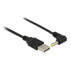 Cavo di alimentazione usb dc 5,5 x 2,50mm 90 1,5 mt