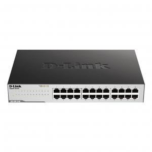 Hub switch 24 porte gigabit d-link go-sw-24g easy desktop