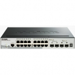 D-Link DGS-1510-20 Gestito L3 Gigabit Ethernet (10/100/1000) Nero switch di rete