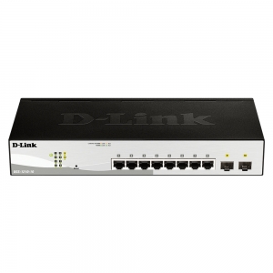 D-Link DGS-1210-10 Gestito L2 Gigabit Ethernet (10/100/1000) 1U Nero, Grigio switch di rete