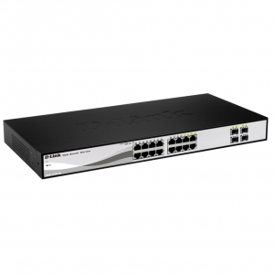 D-Link DGS-1210-16 Gestito L2 Nero switch di rete