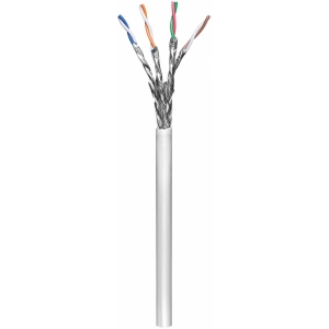 Matassa cavo rete s/ftp cat6 100mt cca flessibile schermato lszh