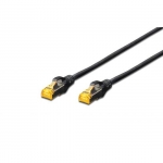 Cavo rete cat.6 1mt ftp doppia schermatura colore nero