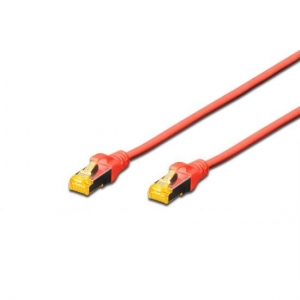 Cavo rete cat.6 1mt ftp doppia schermatura colore rosso