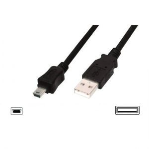 Cavo usb 2.0 mini "b" 5 poli mt.1