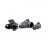 copriconnettore plug rj45 vultech 50 pz (sn21424) nero