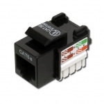 Keyston rj45 utp cat.5e colore nero dn-93501