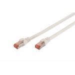 Cavo rete s-ftp cat.6 doppia schermatura ls0h colore bianco mt. 3