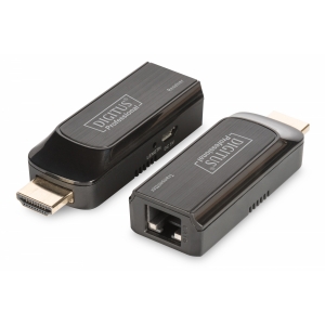 Estensore di linea hdmi con cavo di rete mt 50 digitus