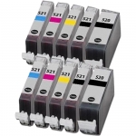 Cart comp canon cli-521bk nera x pixma ip3600/4600/mp540/mx860