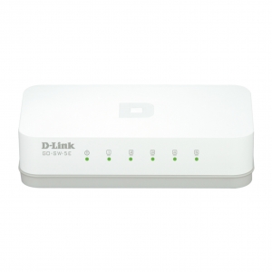 Hub switch 5 porte 10/100 d-link go-sw-5e easy desktop