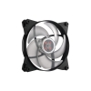 Masterfan pro 140 air flow rgb pack, ventola 140mm led, 650  1500 rpm, 3in1 con controller rgb