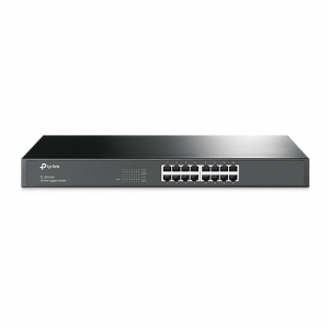 Hub switch 16 porte gigabit tl-sg1016 metallo rack mount tp-link