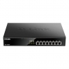 D-Link DGS-1008MP No gestito Gigabit Ethernet (10/100/1000) Supporto Power over Ethernet (PoE) 1U Nero switch di rete