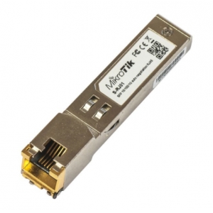 Modulo minigbic sfp mikrotik s-rj01 1gbps rj45