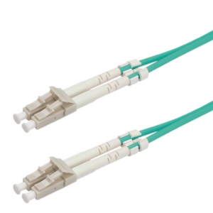 Cavo fibra ottica 10mt connettori lc-lc 50/125m om3 multim. blue