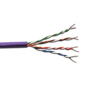 Matassa cavo rete utp cat6a 100mt rame solido awg23/1 cpr eca