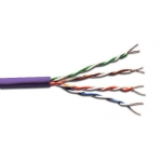 Matassa cavo rete utp cat6a 100mt rame solido awg23/1 cpr eca
