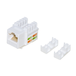 Keyston rj45 utp cat.5e colore bianco link lkck5esl