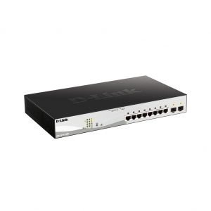 D-link switch gigabit smart+ 10-port 10/100/1000 dgs-1210-10mp