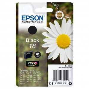 Cart epson t1801 nera serie margherita
