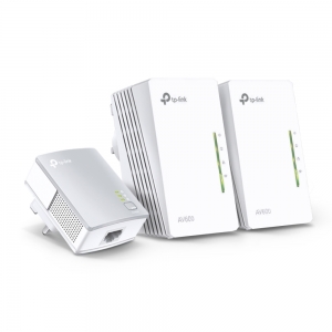 Powerline tl-wpa4220t av500 wifi 300mbps kit 3pz tp-link
