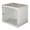Armadio rack a parete 9u 485x540x450 (hxlxp) grigio link