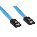 Cavo interno sata iii cm 30 connettore con clip bloccaggio in metallo