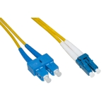 Cavo fibra ottica lc a sc singlemode duplex 9/125  mt. 15