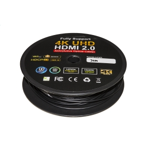 Cavo estensore hdmi 2.0 4kx2k 60hz maschio/maschio aoc fibra ottica mt 70