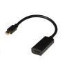 Adattatore mini displayport maschio - hdmi  2.0 femmina contatti dorati 4kx2k60hz hdr rgb4:4:4