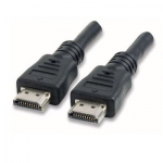 Cavo hdmi 10mt m/m nero - 1 connettore 90°