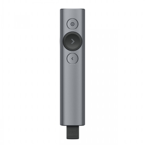 logitech spotlight slate - präsentations-fernbedienung (910-004861)