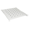 Ripiano rack 19 1u prof. 550mm colore grigio allungabile 4 aggan