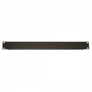Pannello cieco 1u per chiusura spazi armadio rack nero link