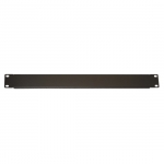 Pannello cieco 1u per chiusura spazi armadio rack nero link