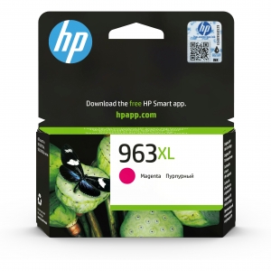 Hp n.963xl 3ja28ae magenta officejet pro 9010,9012,9014,9015,9016, 9019,9020,9022,9025