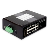 Switch industriale 7 porte gigabit poe + una porta pd