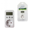Misuratore consumi rete elettrica presa passante display em0002